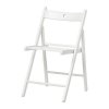 Chaise bois blanc