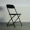Location chaise de réunion noire
