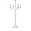 Chandelier blanc H 75cm