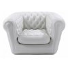 Fauteuil Chesterfield gonflable blanc