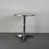 Location guéridon Inox Rond