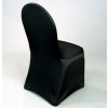 Housse chaise lycra noire
