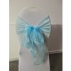 Location Noeud de Chaise Organza Turquoise