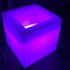 Location cube creux lumineux 45cm
