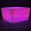 Table basse carré Flex T Blanche