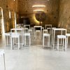 Location Tabouret Kubo Blanc 