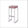 Location Tabouret Kubo Blanc Assise Rose 