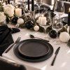 pack vaisselle noir absolu noel